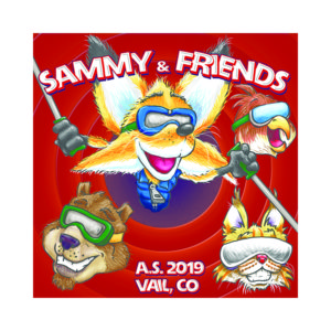 sammy n friends animal character cartoon illustration