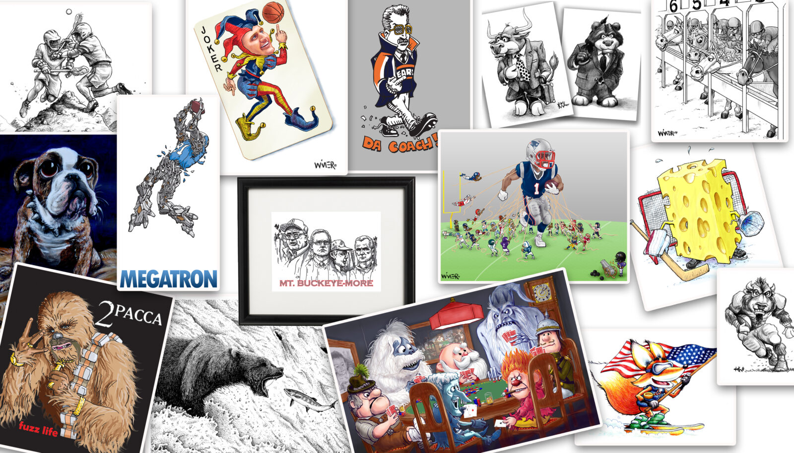 Etsy Images Cartoons Illustrations for WimerWorks