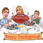 A lot of football is consumed by Americans, and certainly a ton of it around the holidays like Thanksgiving.