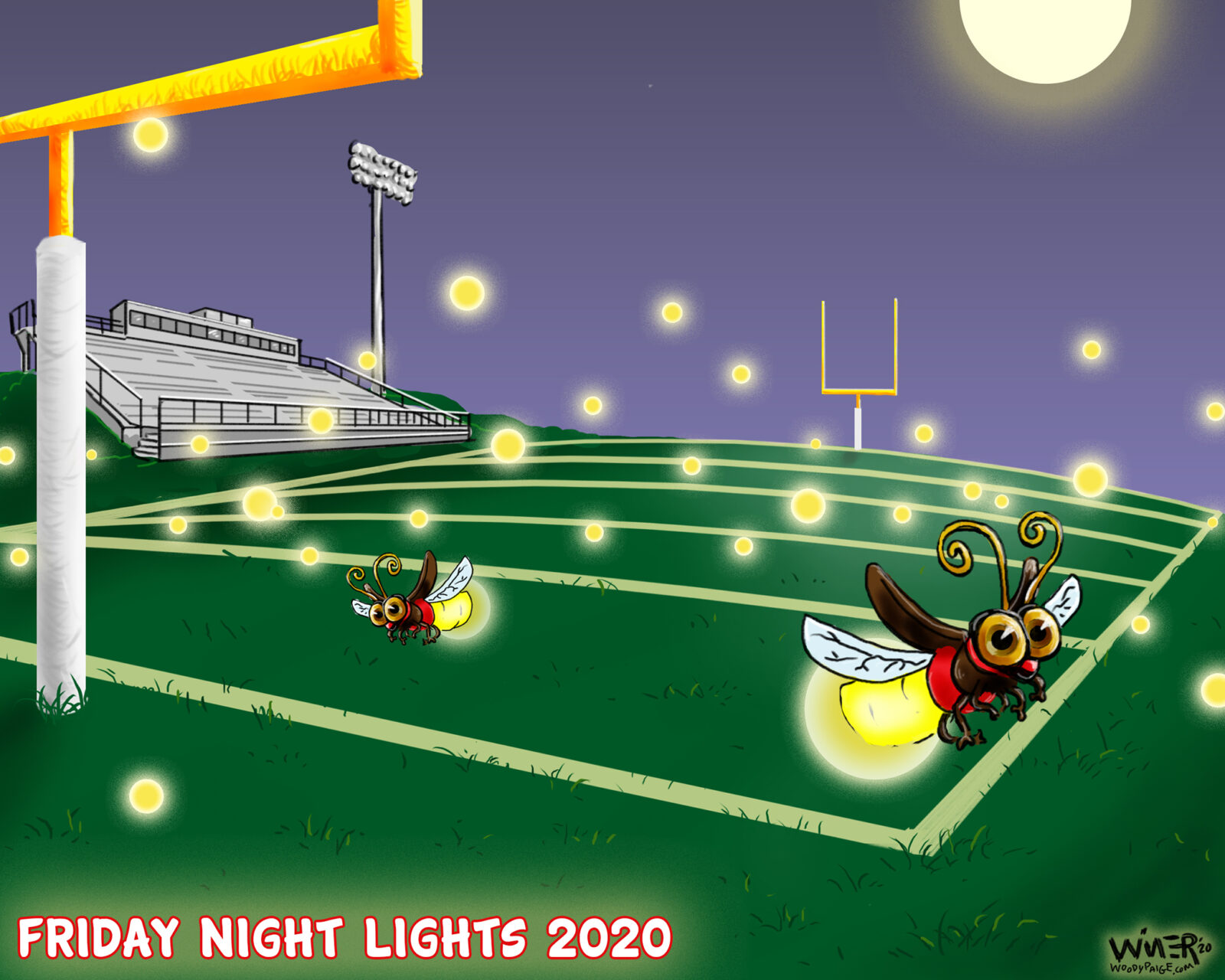 Friday Night Lights takes on a new meaning for much of the country during the Covid pandemic.