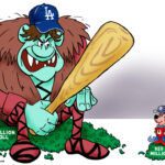 Dodgers Giant vs Tampa Bay Underdog World Series
