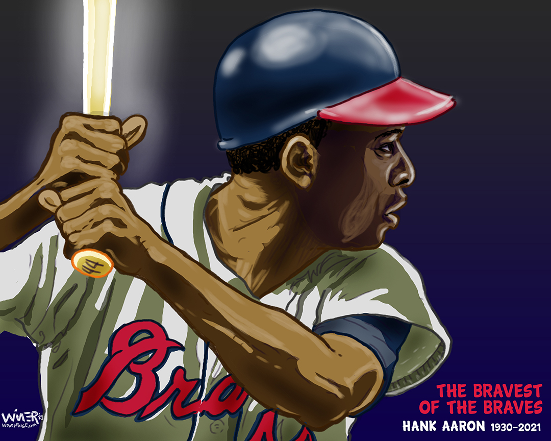 Bravest of the Braves Hank Aaron