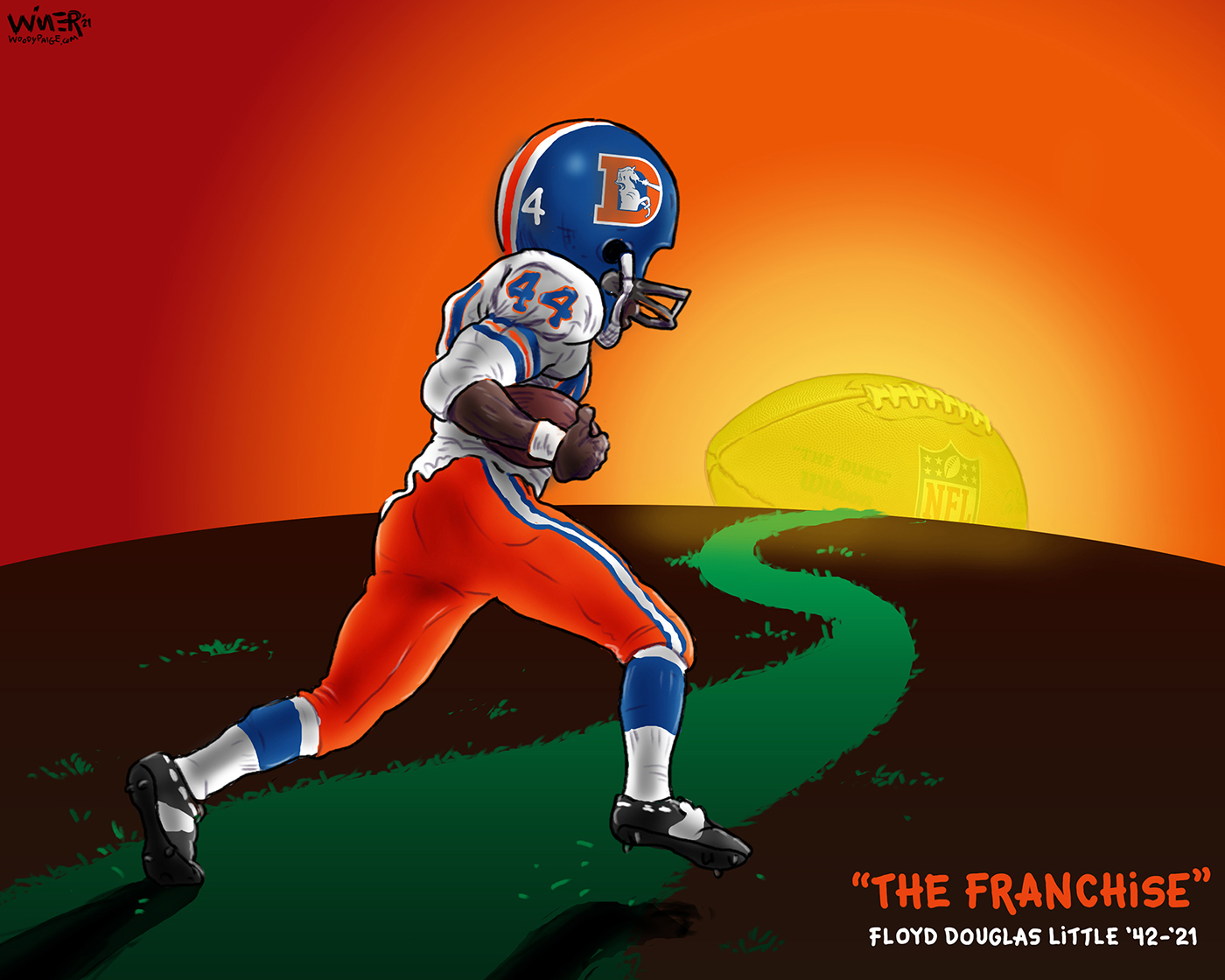 The Franchise Denver Broncos Memorial